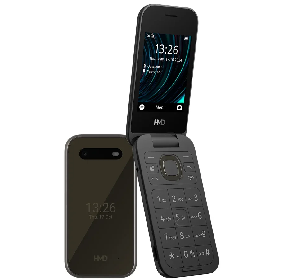 HMD 2660 matkapuhelin (musta)