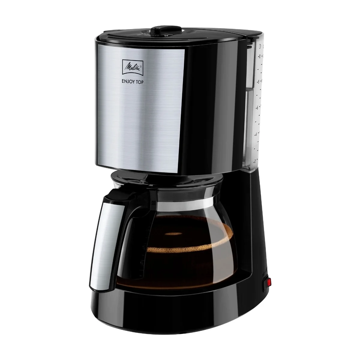 Melitta Enjoy 2.0 Top 10 kupin -kahvinkeitin, musta