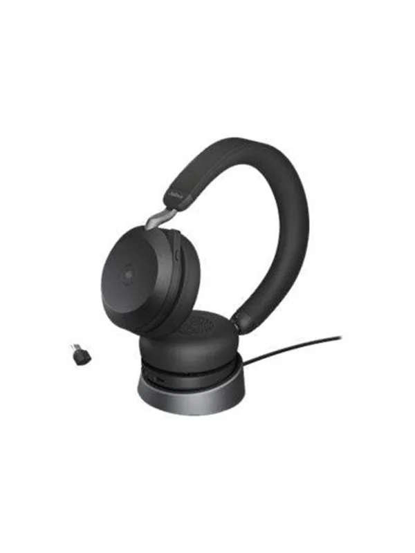 Jabra Evolve2 75 Incl Charging Stand Stereo Usb-c Microsoft Teams Musta