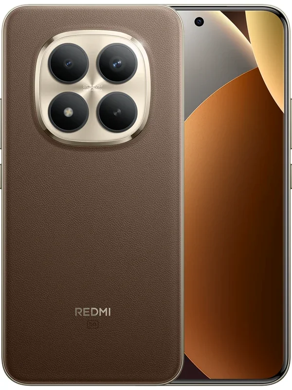Xiaomi Redmi Note 15 Pro+ 5G, 17,4 cm (6.83), 2772 x 1280 pikseliä, 8 GB, 256 GB, 200 MP, Ruskea