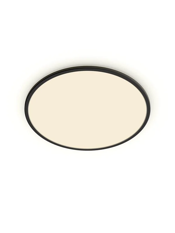 Philips Superslim CL550 Ceiling lamp Ø430 mm LED 22W 2700K SceneSwitch IP20, Black