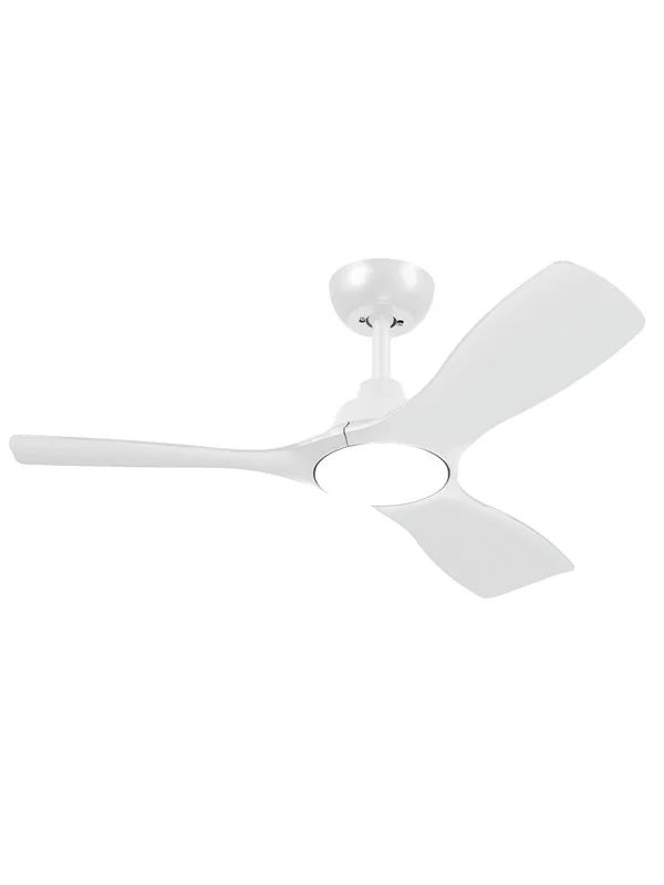 Kattotuuletin LED-valolla, 106 cm, kaukosäädin