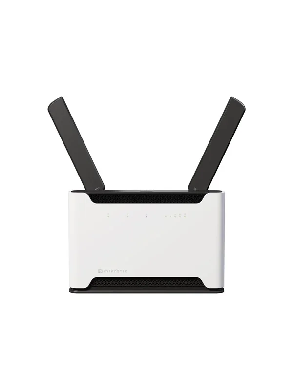 MikroTik Chateau S53UG+5HAXD2HAXD-TC&RG650E-EU -reititin, Wi-Fi 6, Dual-band, 4G, musta, harmaa