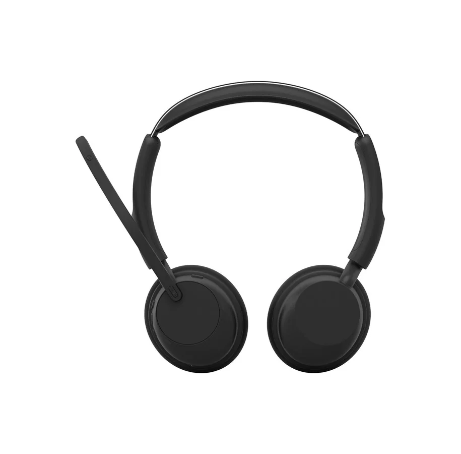 Jabra Evolve3 45 -langaton stereokuulokemikrofoni + USB-A-sovitin, musta