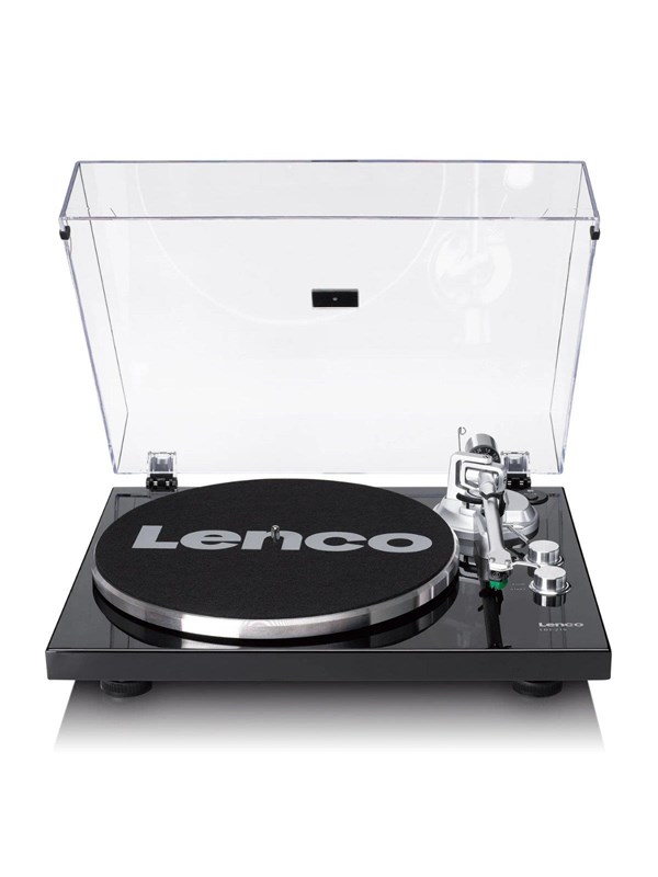 Lenco LBT‑215BK Bluetooth - Black - Levysoitin musta