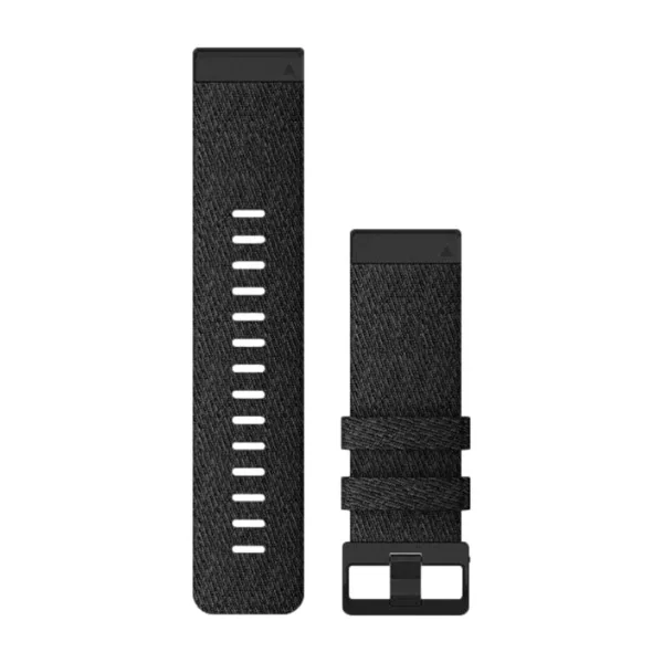 Garmin QuickFit nailonranneke 26 mm, meleerattu musta