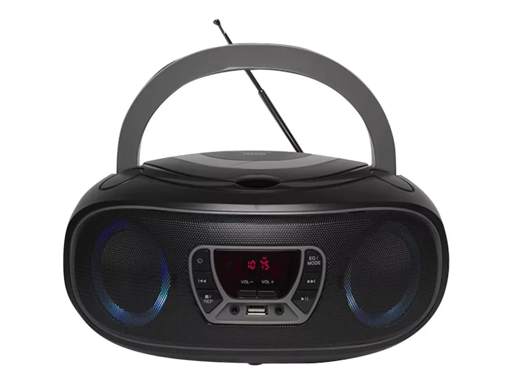 Denver TCL-212BT GREY, 1,19 kg, Musta, Harmaa, Kannettava CD-soitin