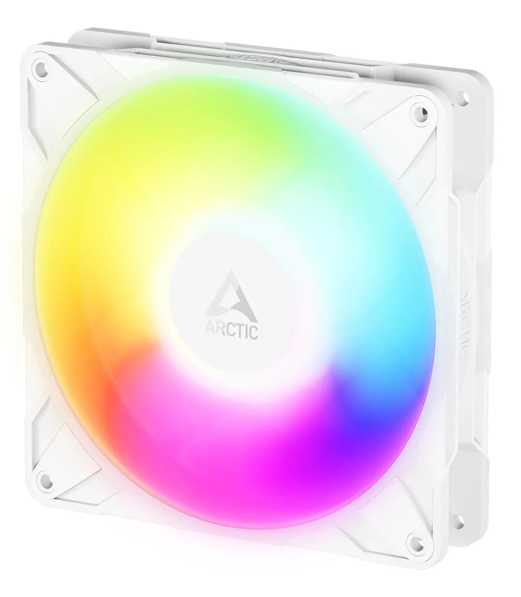 Arctic P14 Pro Reverse A-RGB (White) - Kotelotuuletin - 140mm - Valkoinen RGB LED valolla