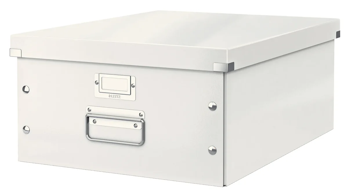 Storage box Click & Store Large white
