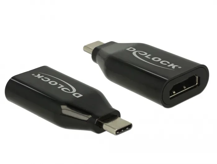 Delock USB Type-C to HDMI - adapteri, musta