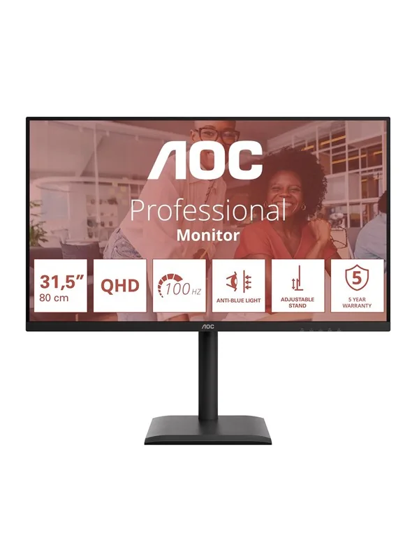 AOC Q32E4U 32" QHD, IPS -näyttö