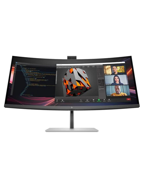 HP Series 7 Pro 734pm 34" UWQHD, IPS -kaareva näyttö, Thunderbolt 4 hub
