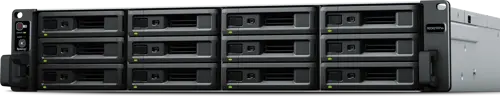 Synology RS3621RPxs - NAS-palvelin, Musta