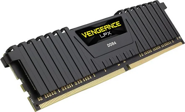 Corsair Vengeance LPX DDR4-2666 - 16GB - CL16 - Single Channel (1 pcs) - Intel XMP - Musta