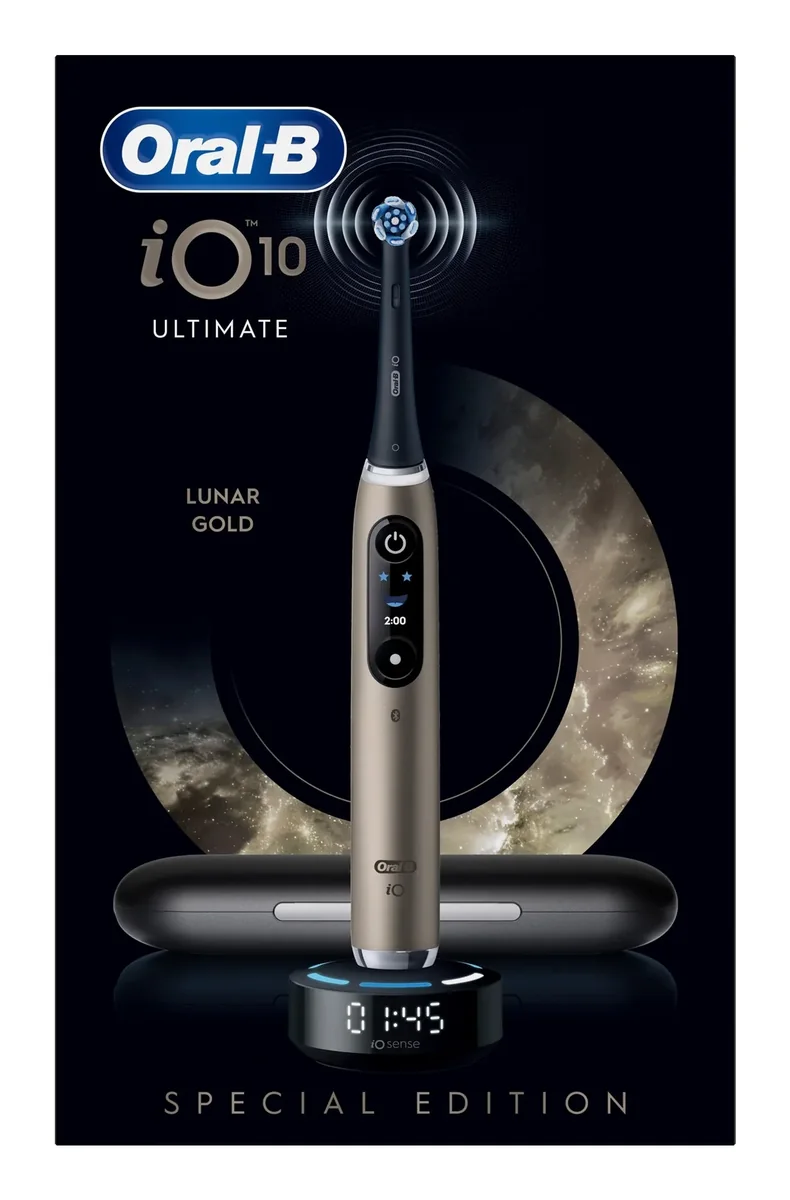 Dantų šepetėlis Hammasharja Oral-B iO Series 10 Lunar Special Edition Gold