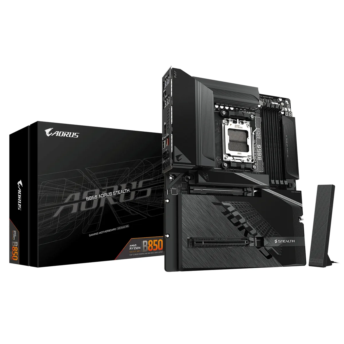 Gigabyte AORUS B850 STEALTH WiFi 7 AM5 ATX -emolevy