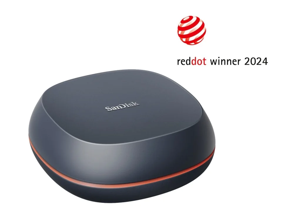 SANDISK Desk Drive SSD - 8TB - Harmaa - Ulkoinen SSD - USB 3.2 Gen 2