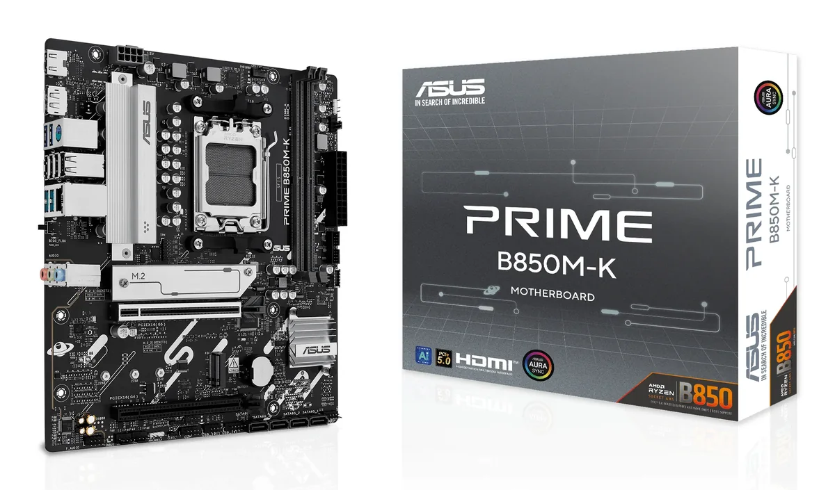 Asus PRIME B850M-K DDR5 AM5 mATX -emolevy