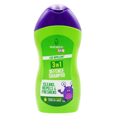 Escenti Kids 3 In 1 Lice Repellent Defence Shampoo - 300 ml