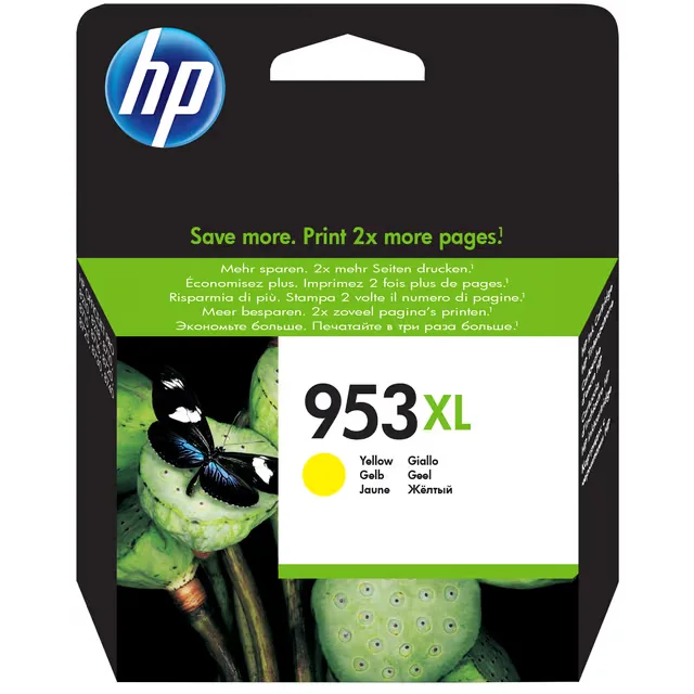 Hp Muste Keltainen 953xl - Officejet Pro 8710/8720/8730/8740