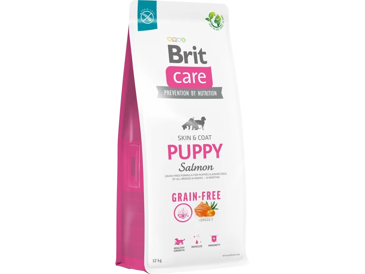Brit Care Dog Grain-free Puppy Salmon 12 kg