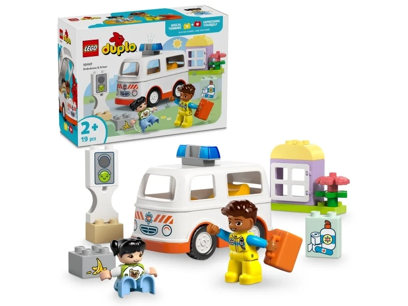 LEGO DUPLO Town 10447 Ambulanssi ja kuljettaja