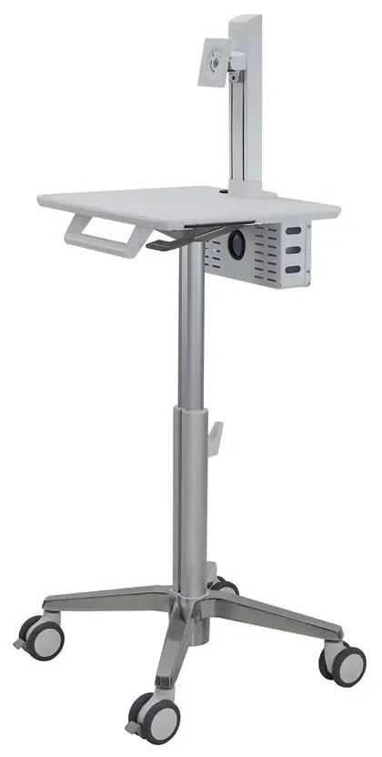 Ergotron StyleView Lean WOW -vaunu, 1 näyttö, enintään 24", 7,3 kg, valkoinen
