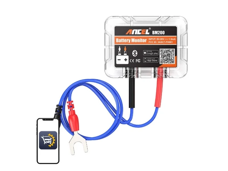 Bluetooth batteritestare Ancel BM200 | transparent