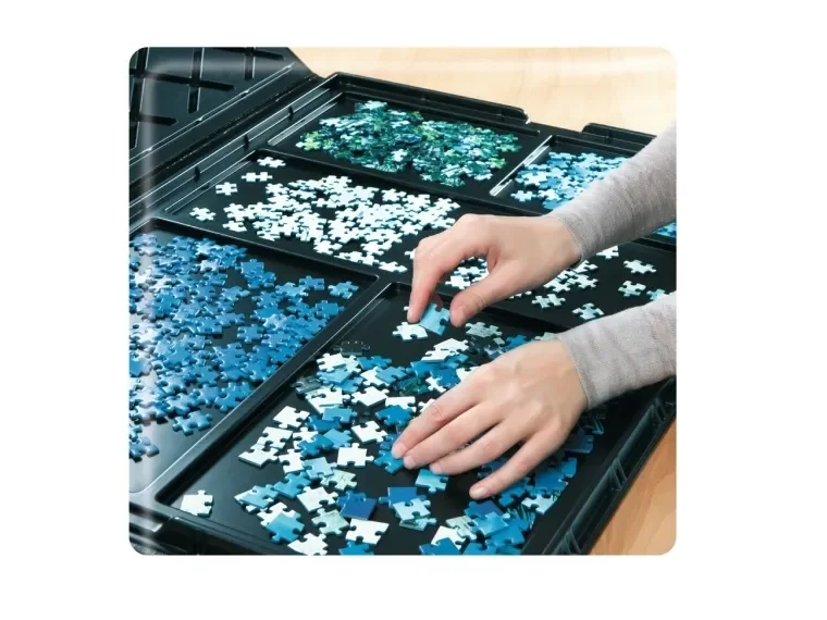 Ravensburger Pulmapelien säilytyslaatikko 300-1000 palaa. Lisätarvikkeet