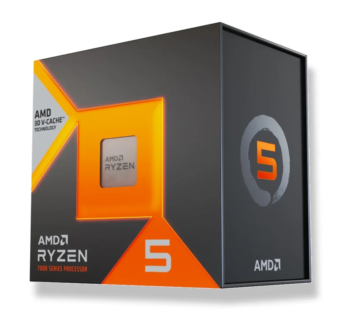 AMD Ryzen 5 7500X3D CPU - 6 ydintä - 4 GHz - AMD AM5 - AMD Boxed (ilman jäähdytintä)