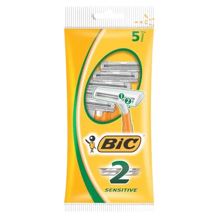 Bic 2 Sensitive Kertakäyttöhöylä Miehille – 5 kpl
