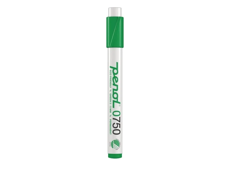 Penol marker green chisel point