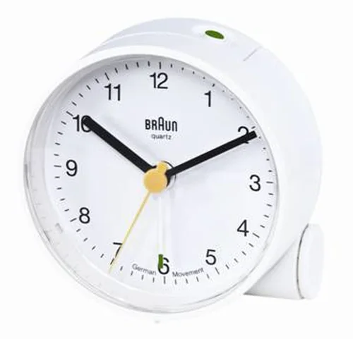 Braun BNC001 Analoginen herätyskello - Valkoinen
