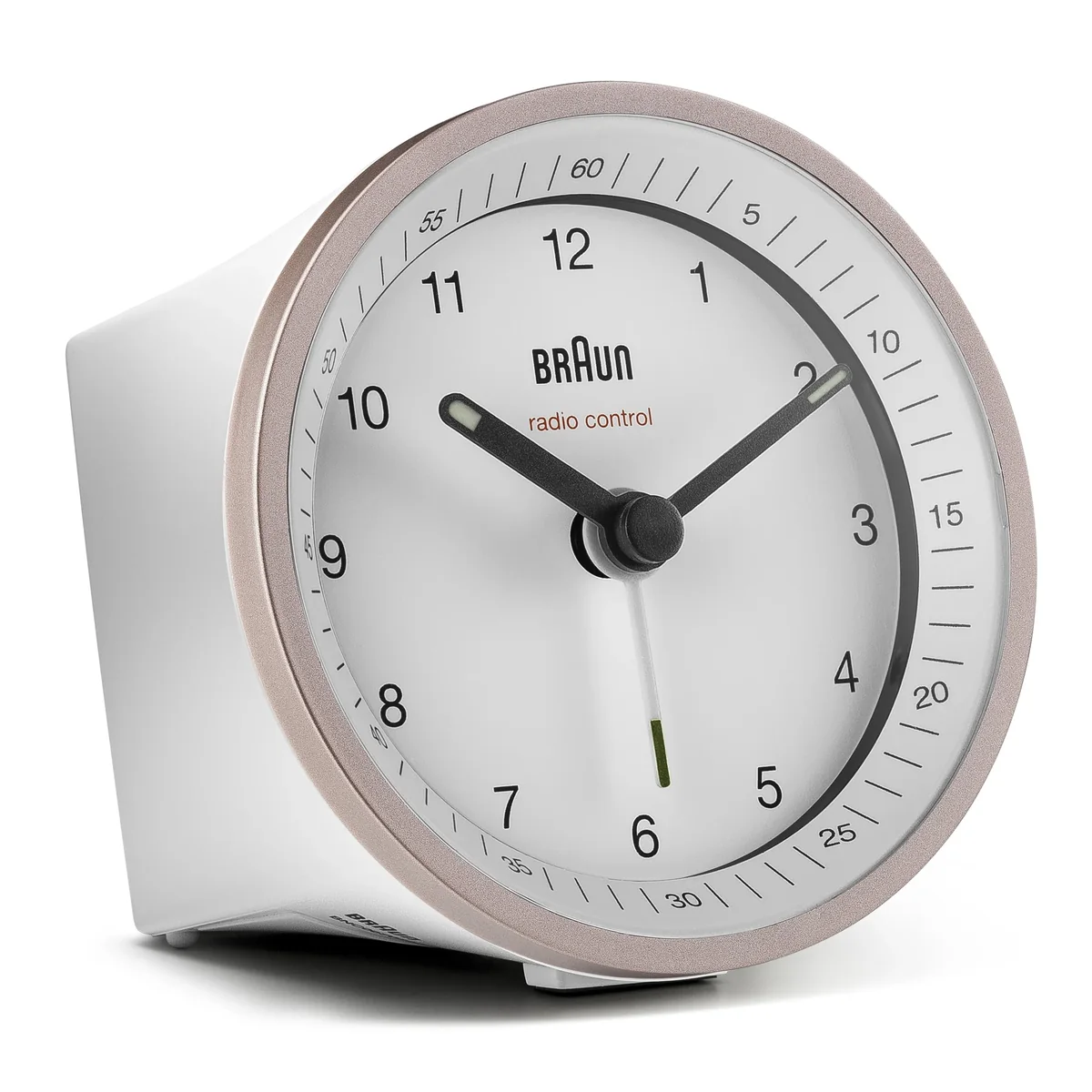 Braun BC07, Kvartsiherätyskello, Pyöreä, Vaaleanpunainen, Valkoinen, Analoginen, Akku, AA