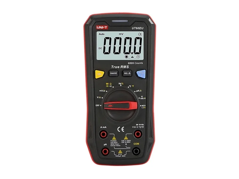 Uni-t digital multimeter UT60EU CAT II 1000V/CAT III 600V TRMS