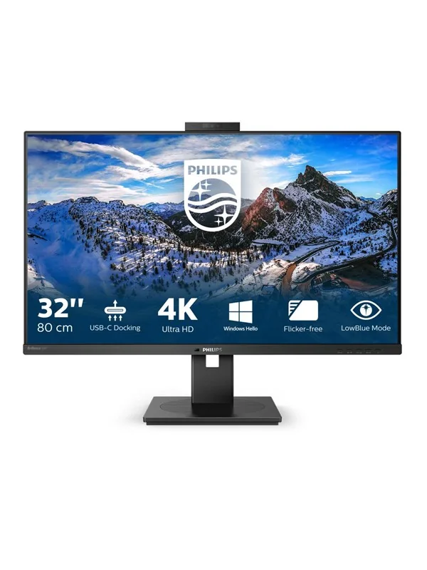 Philips Brilliance 329P1H 31.5" 4K UHD, IPS -näyttö, USB-C hub