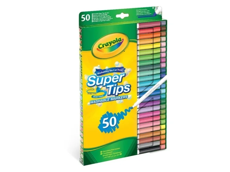 Crayola 7555, Monivärinen, 50 kpl