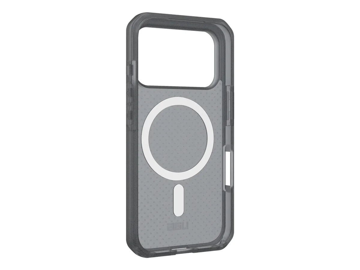 UAG Dot MagSafe - MagSafe-yhteensopiva kotelo iPhone 17 Pro -puhelimelle (tuhka)