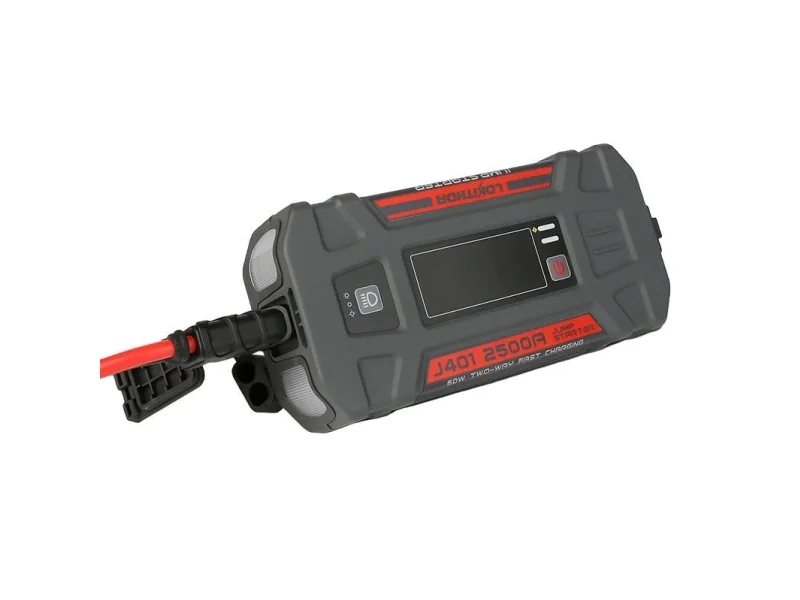 Lokithor J401 hyppykäynnistin 2500A + powerbank 20000 mAh + taskulamppu 4-in-1