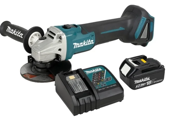 Makita Angle Grinder Cordl 3Ah With Charger 18V
