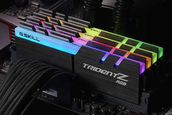 G.Skill Trident Z RGB DDR4-3200 - 64GB - CL16 - Quad Channel (4 pcs) - Intel XMP - Musta RGB