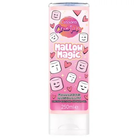 Cussons Creations Mallow Magic Suihkugeelillä - 250ml