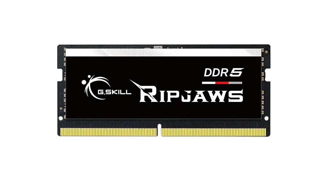 G.Skill Ripjaws SODIMM DDR5-5600 - 64GB - CL46 - Dual Channel (2 pcs) - Intel XMP - Musta
