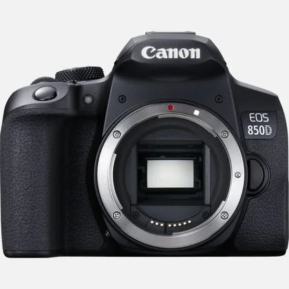 Canon EOS 850D, 24,1 MP, 6000 x 4000 pikseliä, CMOS, 4K Ultra HD, Kosketusnäyttö, Musta