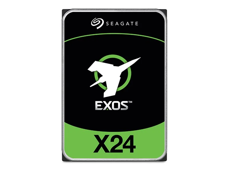 Seagate Exos X24 3.5" 24 Tt, 7200 RPM, 512 MB, SATA III -kovalevy (yrityskäyttöön)