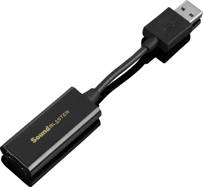 Creative Labs Sound Blaster PLAY! 3 ulkoinen äänikortti, USB, 24-bit/96kHz, 2.0 kanavaa