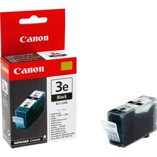 Canon Muste Musta Bci-3ebk Bjc 3000/6000/i550/s400