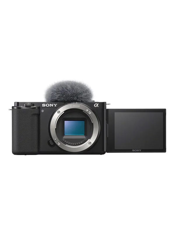 Sony a ZV-E10, 24,2 MP, 6000 x 4000 pikseliä, CMOS, 4K Ultra HD, Kosketusnäyttö, Musta
