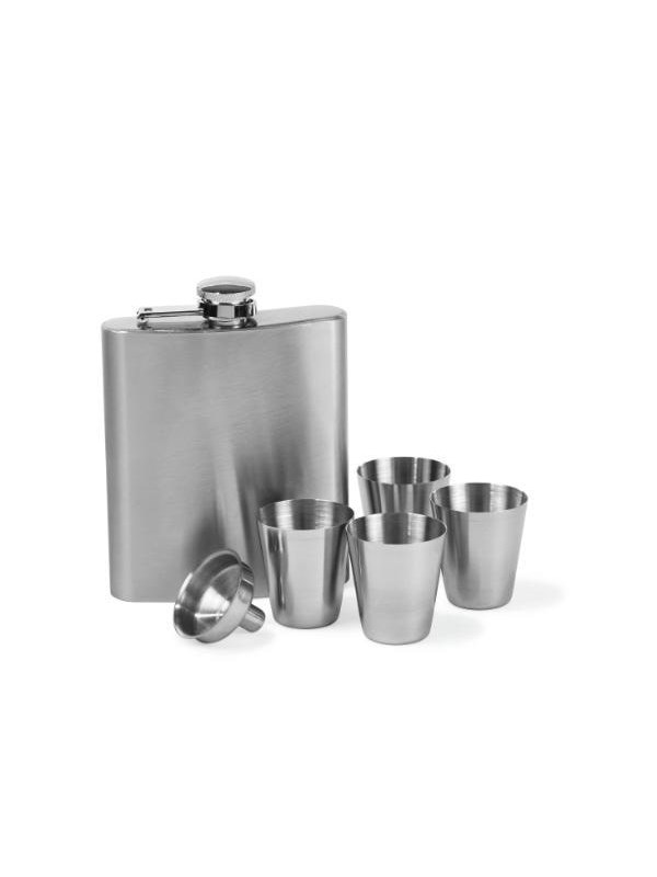 Hurt-net teräspullo 200 ml ja 4 lasia 13997