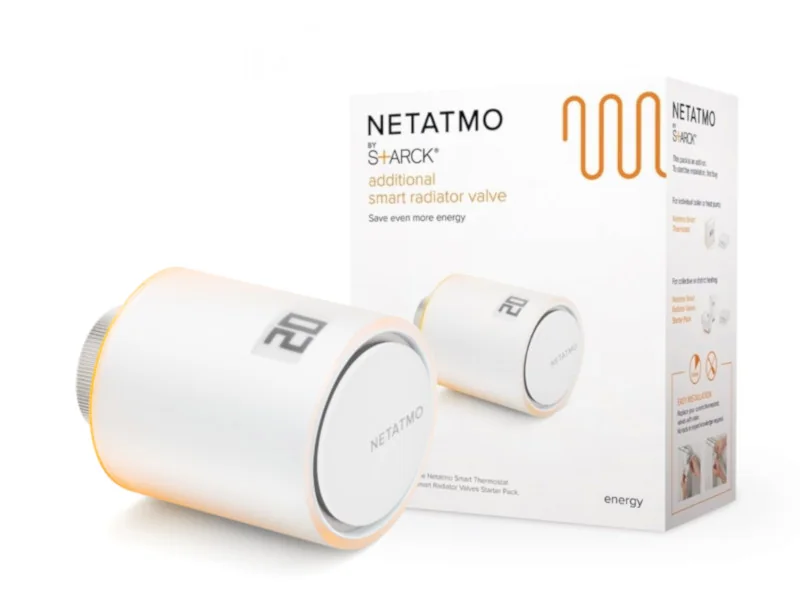 Netatmo Additional Smart Radiator Thermostat - Älykäs patteritermostaatti
